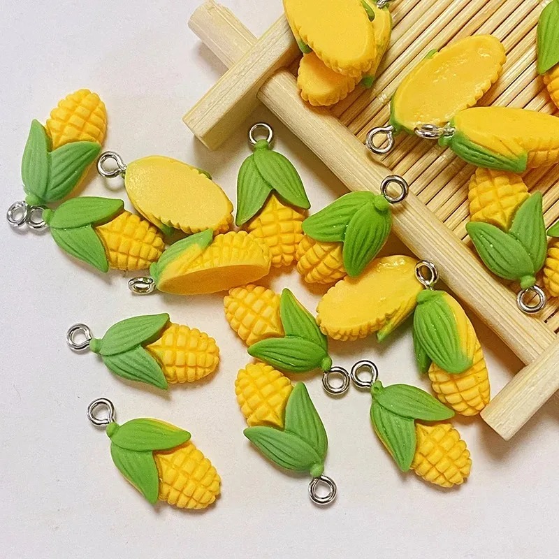 Resin Art Earrings - 20 шт. забавных миниатюрных подвесок из