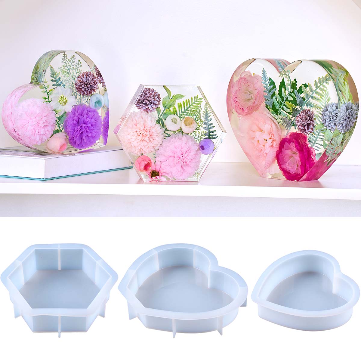 Resin Art Mould - Большая силиконовая форма для эпоксидной смолы