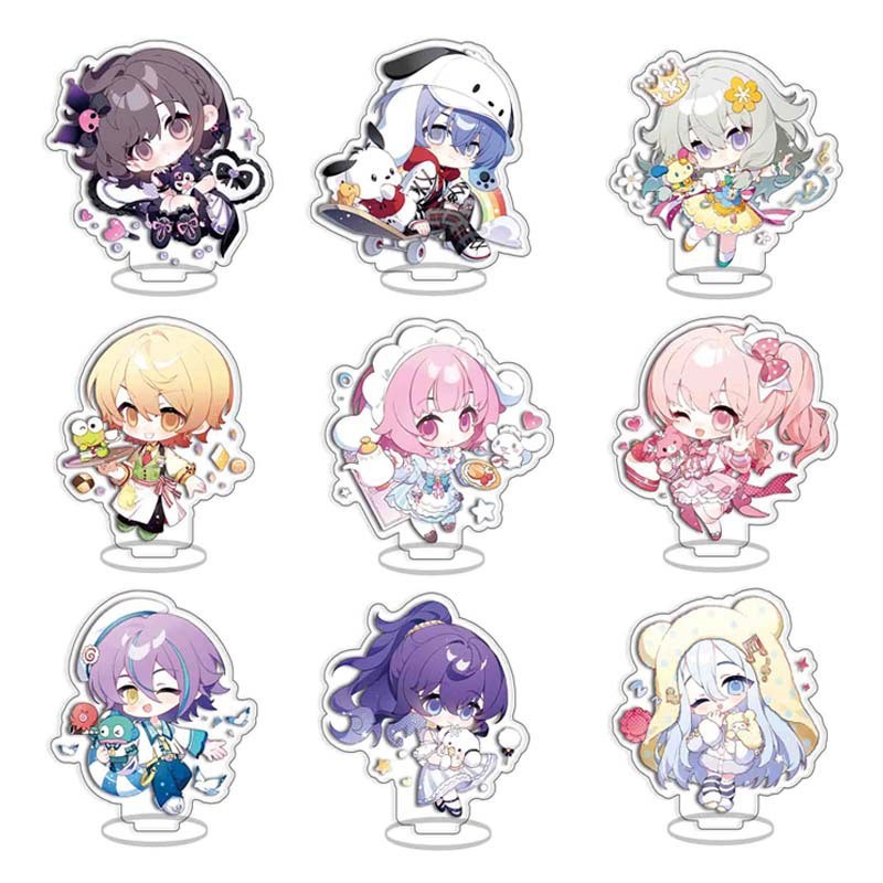 Resin Art Anime - Фигурка-стенд Project Sekai PJSK: Аниме-модель, декоративная