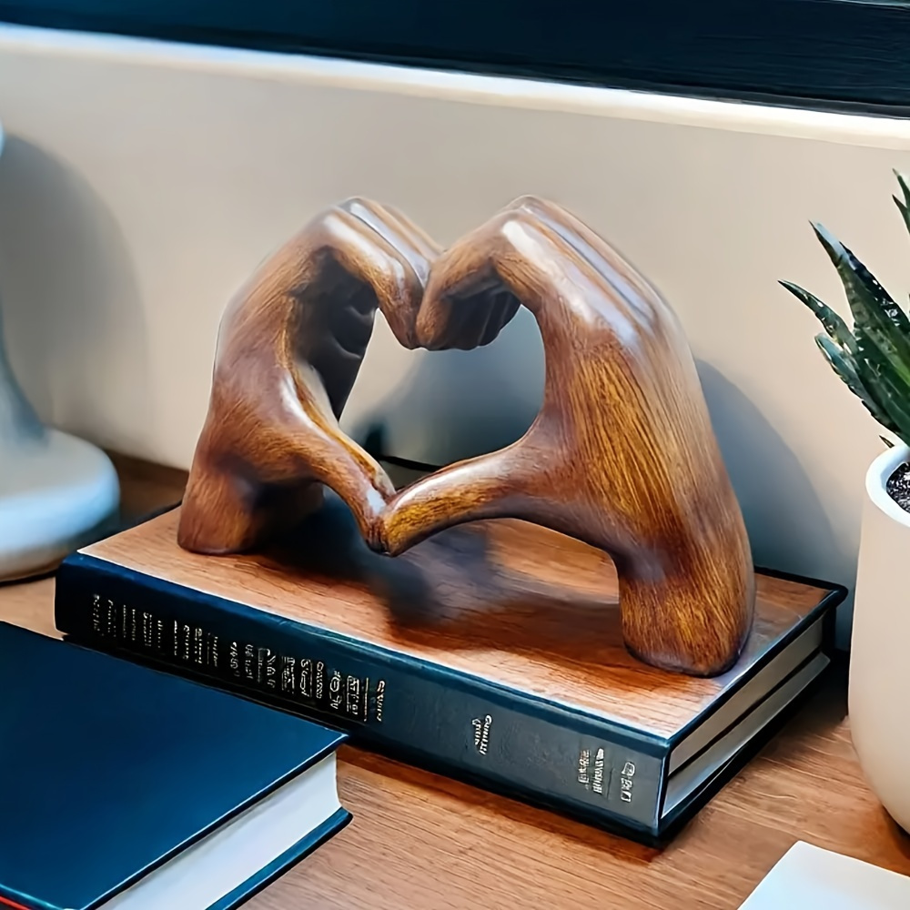 Resin Art Decoration Items - Фигурка-декор в форме сердца из смолы,