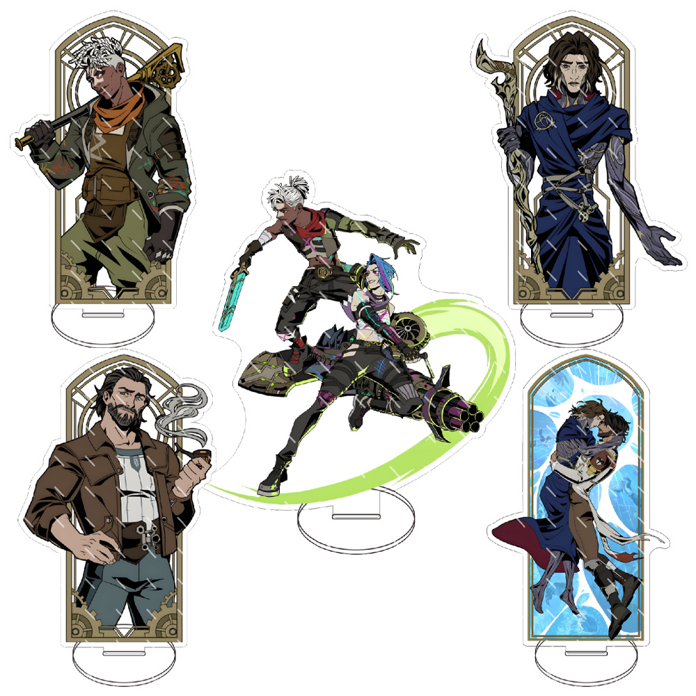 Resin Art Anime - Arcane: League of Legends — акриловая