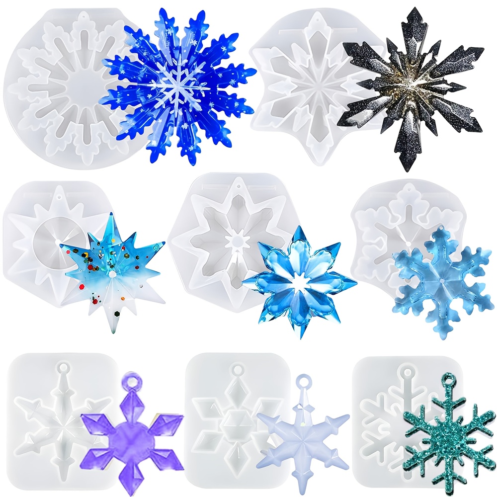 Resin Art Mould - Формы для литья из смолы, рождественские