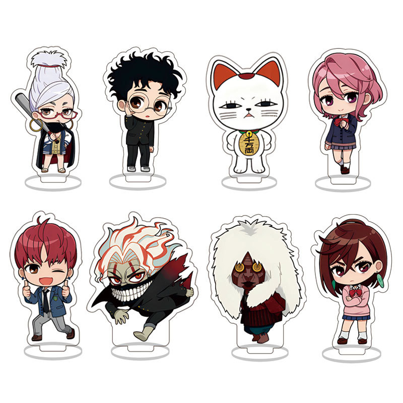 Resin Art Anime - Акриловая подставка-фигурка Dandadan: Оригинальный декор для