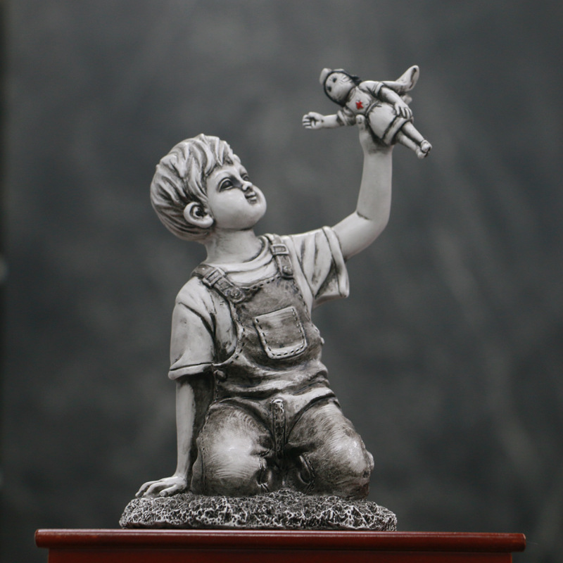 Resin Art Anniversary Gift - Статуэтка Бэнкси, художественное изделие, фигурка медсестры,