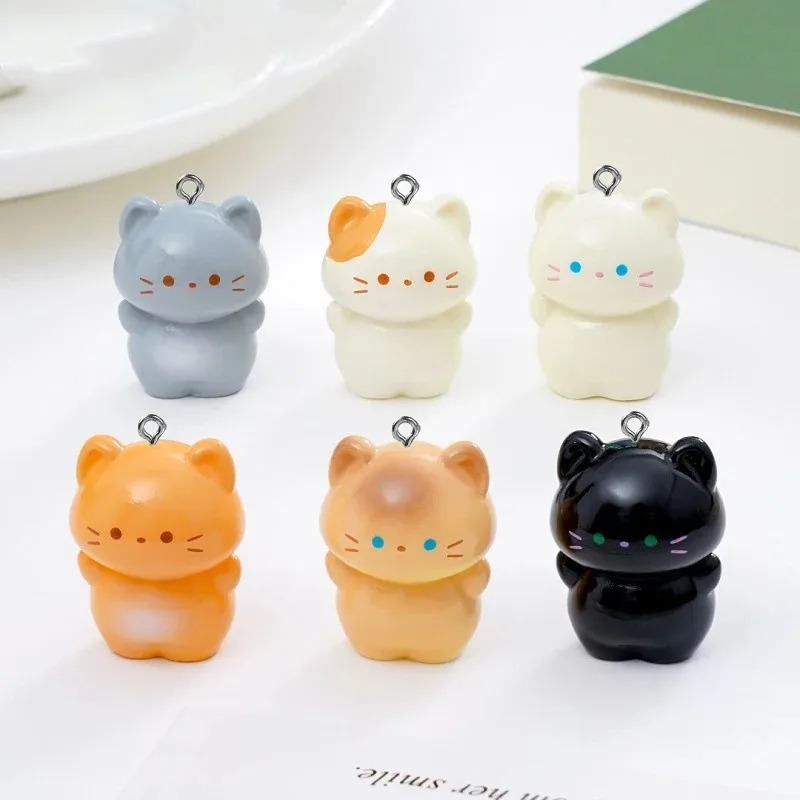 Набор из 10 милых 3D-подвесок  – обзор и цена Resin Art Earrings