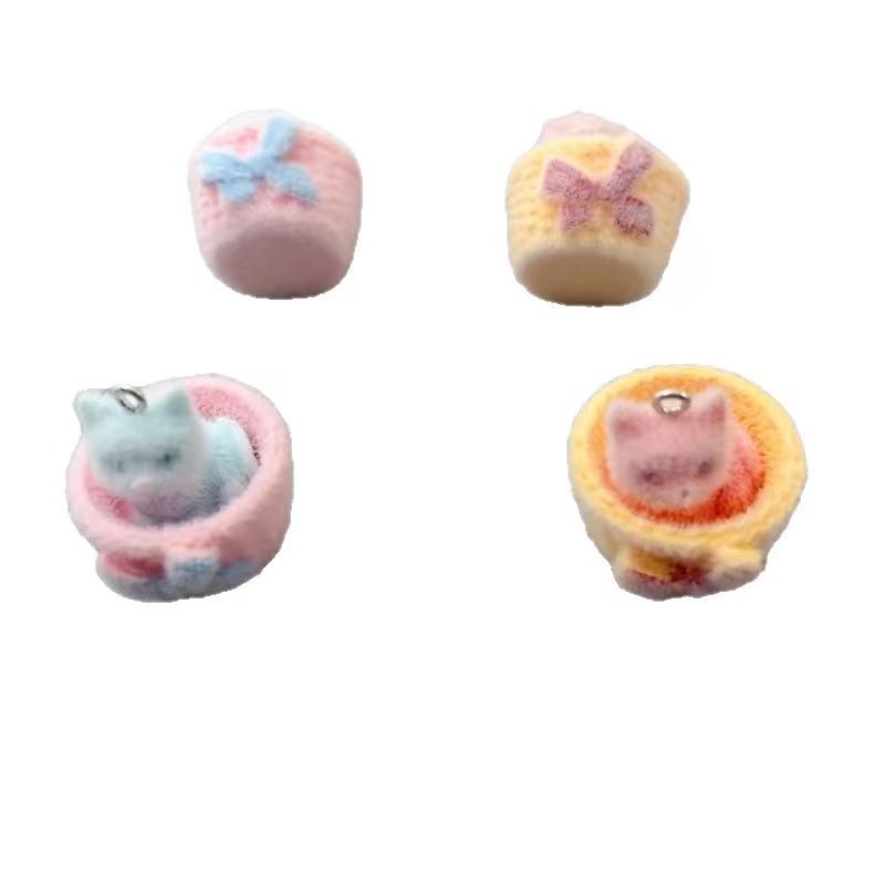 4 шт. 3D-подвески в виде кошек – обзор и цена Resin Art Earrings