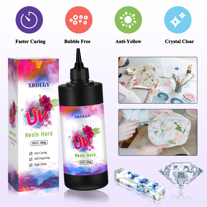 200 г/250 г/500 г твердый клей – обзор и цена Resin Art Uv Light