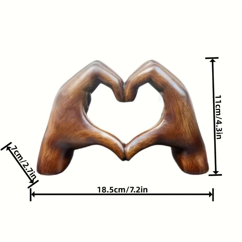 Фигурка-декор в форме сердца и – обзор и цена Resin Art Decoration Items
