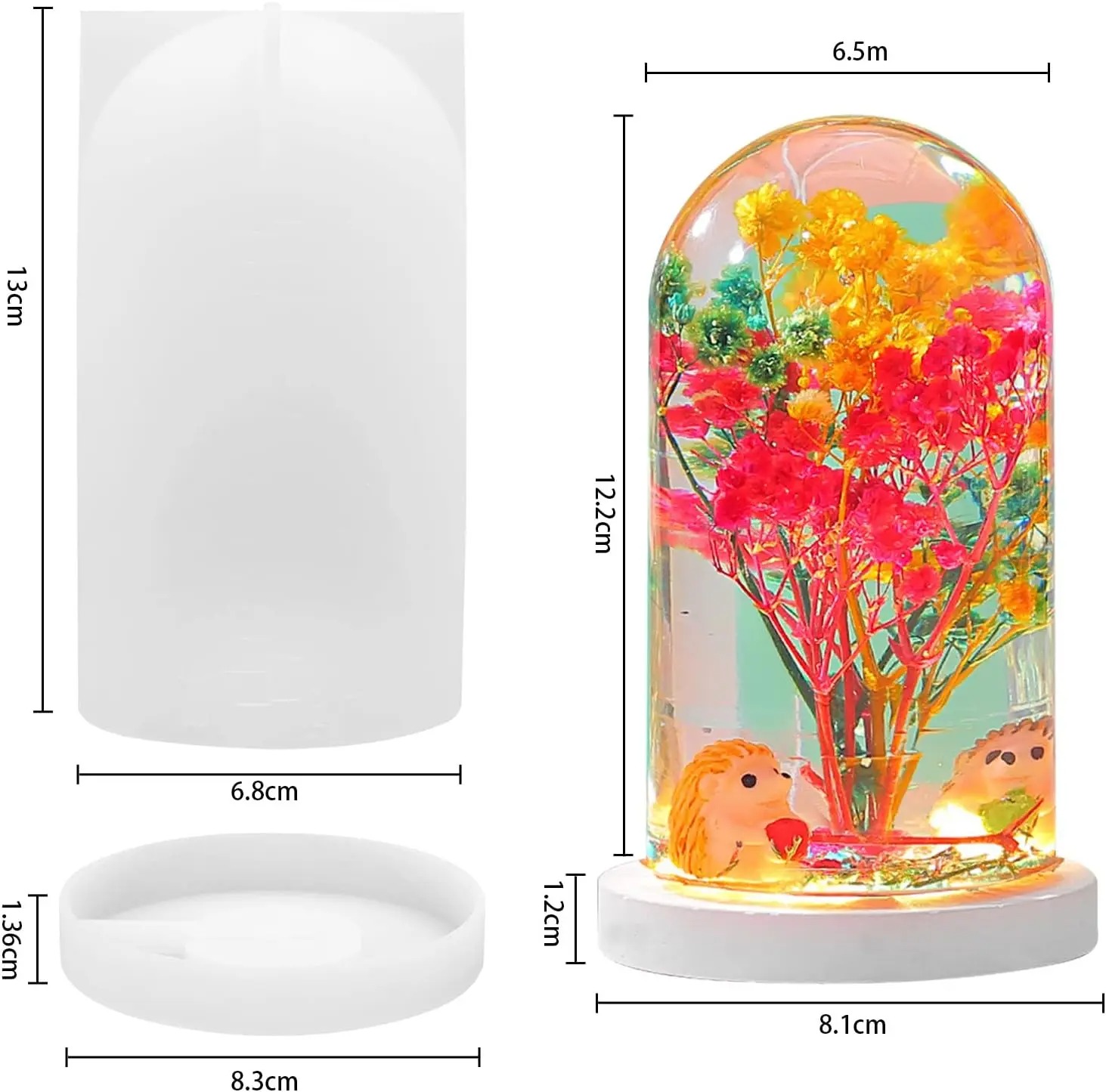DIY кристаллическая форма для  – обзор и цена Resin Art Mould
