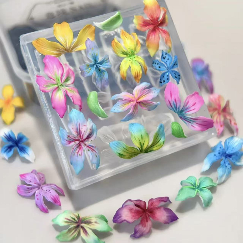 3D цветы форма для ногтей DIY  – обзор и цена Resin Art Template