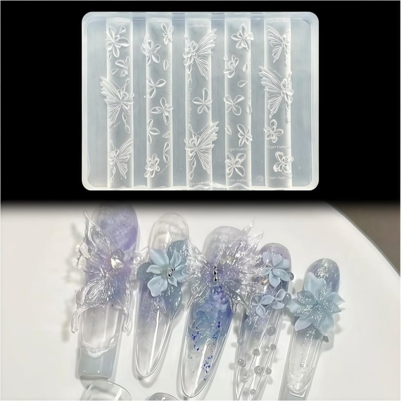 3D гелевая форма для дизайна н – обзор и цена Resin Art Template