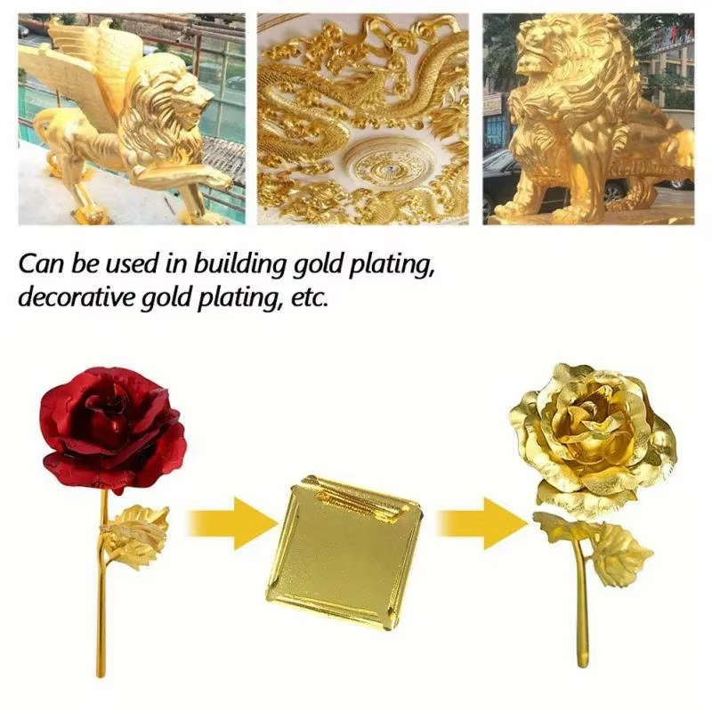 100 шт. Имитация золотой, сере – обзор и цена Resin Art Anniversary Gift