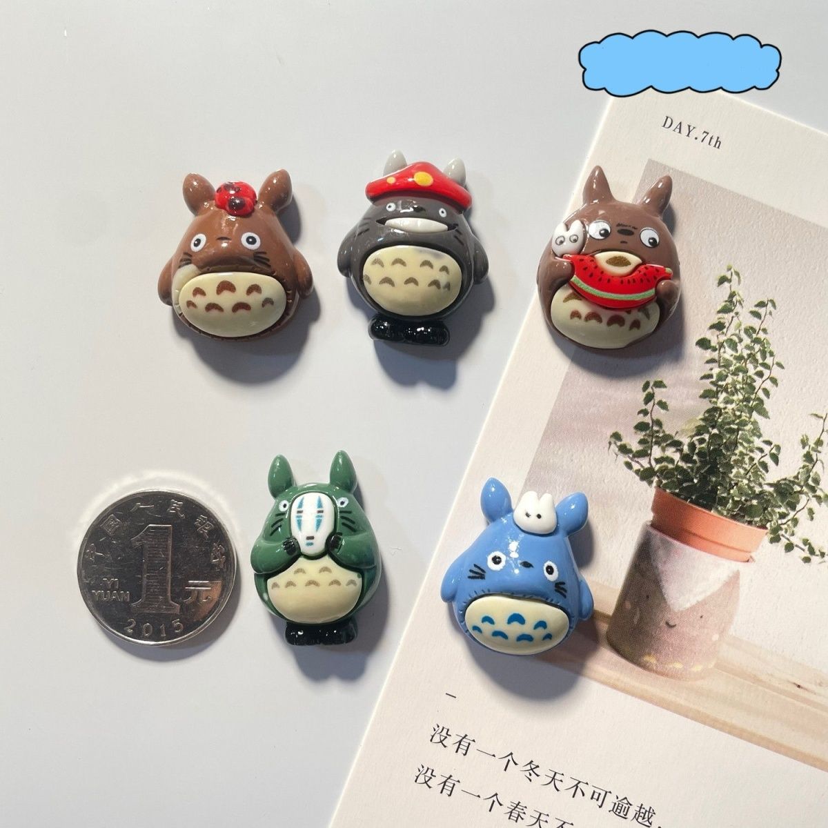Магнит на холодильник из смолы – обзор и цена Resin Art Anime